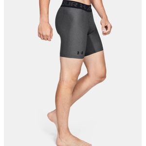 Licra Corta De Compresion Under Armour Heatgear Gris Negro