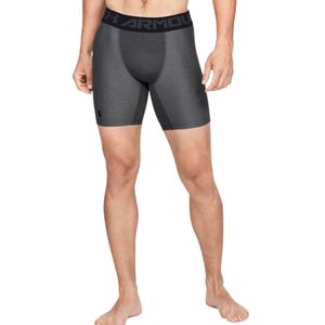 Licra Corta De Compresion Under Armour Heatgear Gris Negro