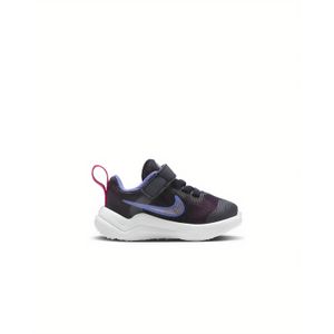 Tenis Nike Bebe Niña Pequeña Downshifter 12 Negro Rosa