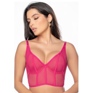 Corset Mujer Fucsia Fi 7292