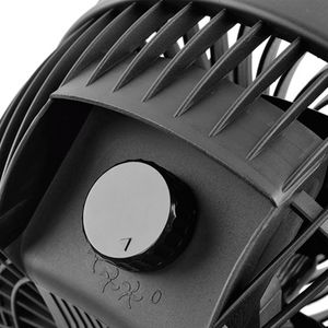 Ventilador de Mesa / Pared Kalley K-VM8N02, 3 Velocidades - Negro