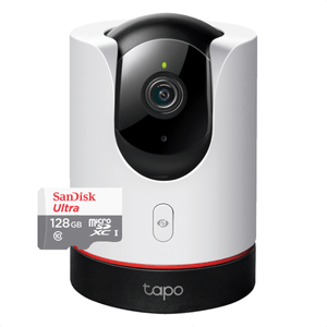 Tp-link, Cámara Ip Wifi Robótica, Tapo C225 + Micro SD 128 GB
