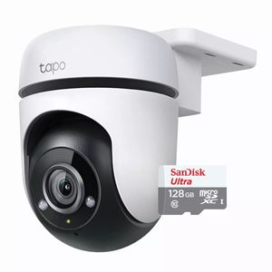 Cámara IP Wifi Exterior Full HD, Tp-link Tapo C500 + Micro SD 128 GB