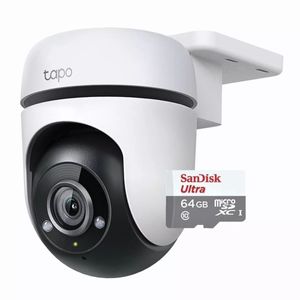 Cámara IP Wifi Exterior Full HD, Tp-link Tapo C500 + Micro 64 GB