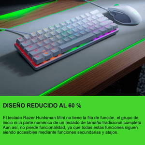 Razer Huntsman Mini Teclado Gamer 60 Chroma RGB ING Wht