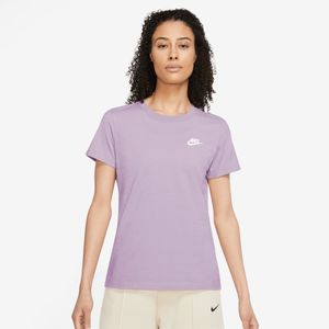 Camiseta Nike Club Tee Morado Mujer - DN2393-530