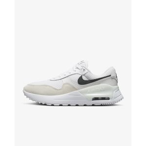 Tenis Nike Mujer Air Max System Blanco Negro