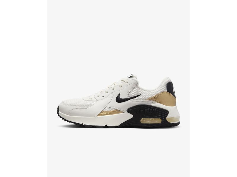 Tenis Nike Mujer Air Max Excee Blanco Dorado Agaval