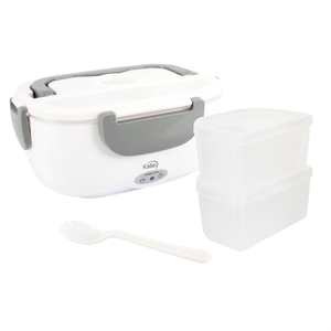 Lonchera Porta/Comida Eléctrica 1.1L Kalley B/Gris