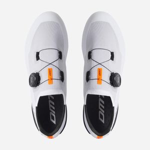 Zapatilla Ciclismo Ruta DMT KR30 Blanco/Negro