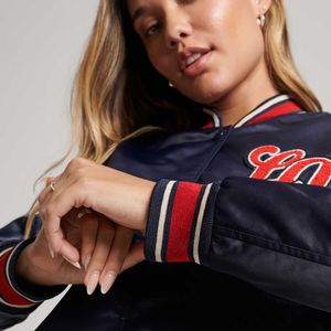 Chaqueta Casual Para Mujer Vintage Varsity Superdry