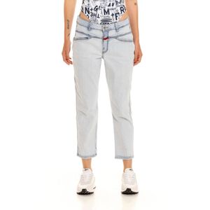Jean Rigido Pedal Para Mujer Girbaud