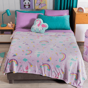Cobija Ligera Sweet Unicorn 1,09 M X 1,70 M
