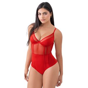 Body Mujer Rojo FI 33916