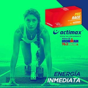 Suplemento Actimax Bebida Caramelo Prerace Sobre 250 ml