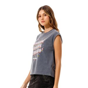 Camiseta Manga Sisa Para Mujer Alice Girbaud