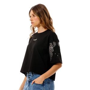 Camiseta Manga Corta Para Mujer Le-Marithé Girbaud
