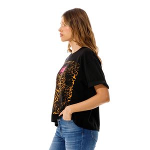 Camiseta Manga Corta Para Mujer Lueur Girbaud