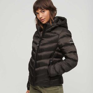 Chaqueta Padded Para Mujer Hooded Fuji Padded Superdry