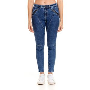 Jean Stretch Para Mujer Zipper High Girbaud