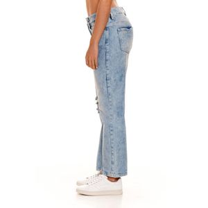 Jean Rigido Para Mujer  Pales Low   Pilatos