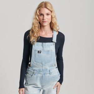 Enterizo Largo Para Mujer Vintage Hot Short Dungaree Superdry