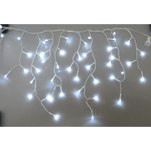 LUZ LLUVIA 100 LED FIJAS -C BCO END FRIA