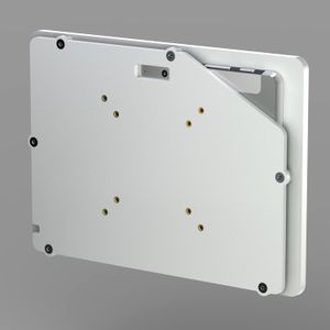 TABcare Funda antirrobo de acrílico VESA para tableta Microsoft Surface Go con montaje en pared gratuito (superficie Go 1/2/3, blanco)