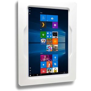 TABcare Funda acrílica antirrobo VESA Plus para Microsoft Surface Book 1/2/3 13.5" sin teclado (libro de superficie 1/2/3 13.5", blanco)