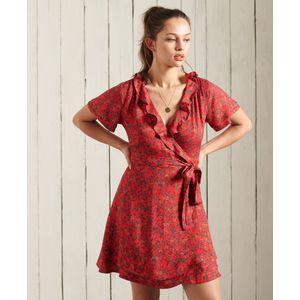 Vestido Corto Para Mujer Summer Wrap Dress Superdry