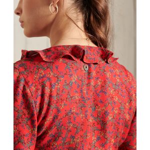 Vestido Corto Para Mujer Summer Wrap Dress Superdry