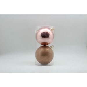 BOLA SETX2  ORO ROSA 15CM