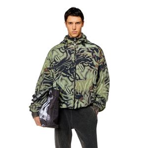 Chaqueta Rompe Vientos Para Hombre J-Leopold-Zebra Chaqueta Diesel