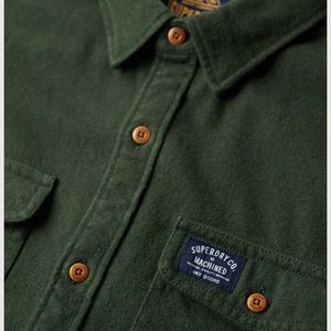 Camisa Manga Larga Para Hombre Traiman Flannel Superdry
