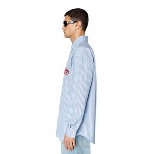 Camisa manga Larga Para Hombre S-Doubly-Stripe-Nw Diesel