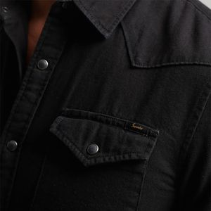Camisa Manga Larga Para Hombre Vintage Washed Superdry