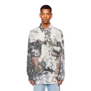 Camisa manga Larga Para Hombre S-Dewny-Cmf Diesel