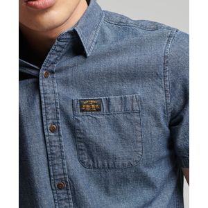 Camisa Manga Corta Para Hombre Vintage Loom Superdry