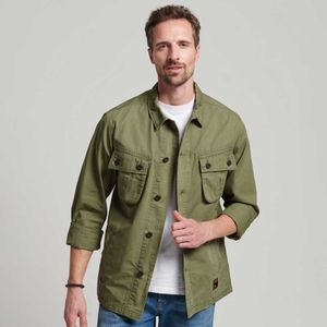 Camisa Manga Larga Para Hombre Vintage Combat Superdry