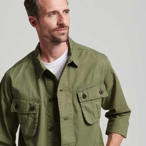 Camisa Manga Larga Para Hombre Vintage Combat Superdry
