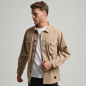 Camisa Manga Larga Para Hombre Vintage Combat Superdry