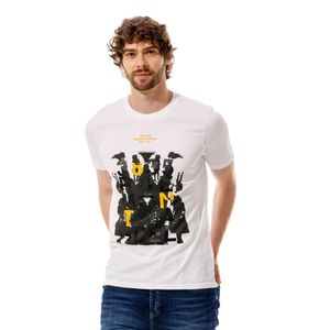 Camiseta Manga Corta Para Hombre Lúnivers Girbaud