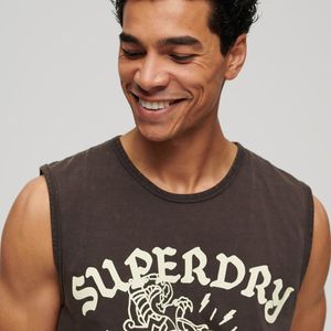 Camiseta Para Hombre Tattoo Tank Superdry