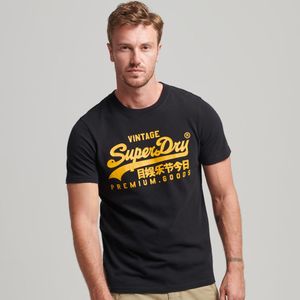 Camiseta Manga Corta Para Hombre Vintage Logo Heritage Superdry