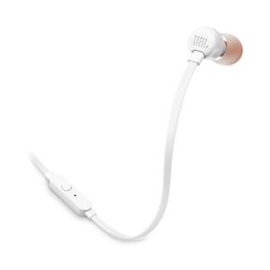 Audífonos JBL Alámbricos In Ear Manos Libres T110 Blanco
