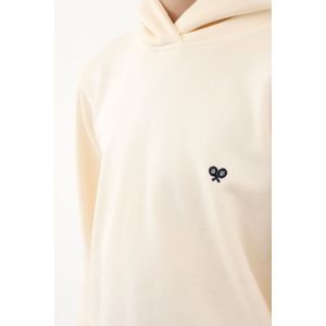Buzo crudo con estampado en espalda para niño