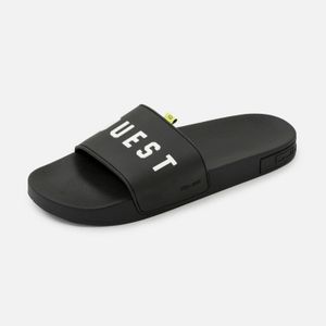 Sandalias Tipo Pala Color Negro Para Hombre