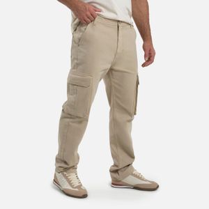 Jean Loose Color Beige Para Hombre
