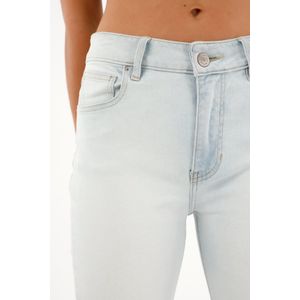 Jean Jegging tiro alto tono ice para mujer