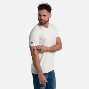 Camiseta Premium Manga Corta Color Whitecap Gray Para Hombre